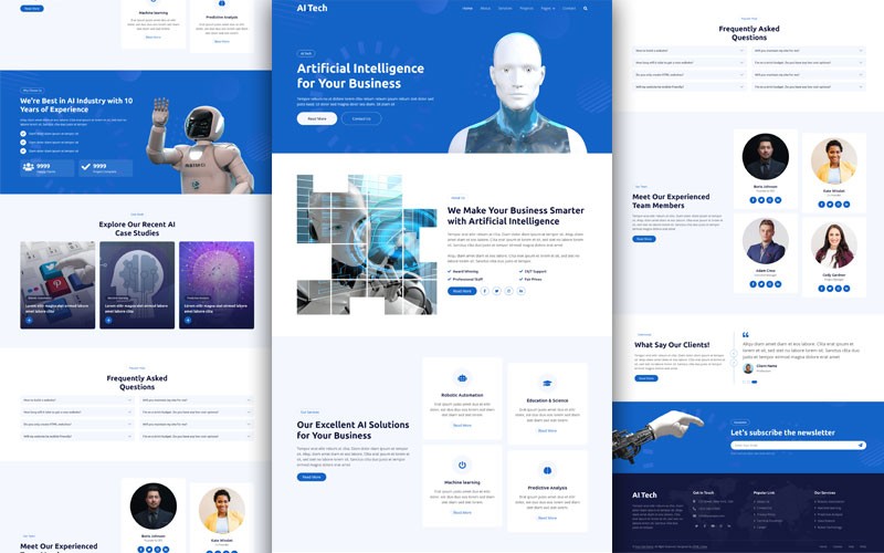 AI.Tech – Artificial Intelligence HTML Template